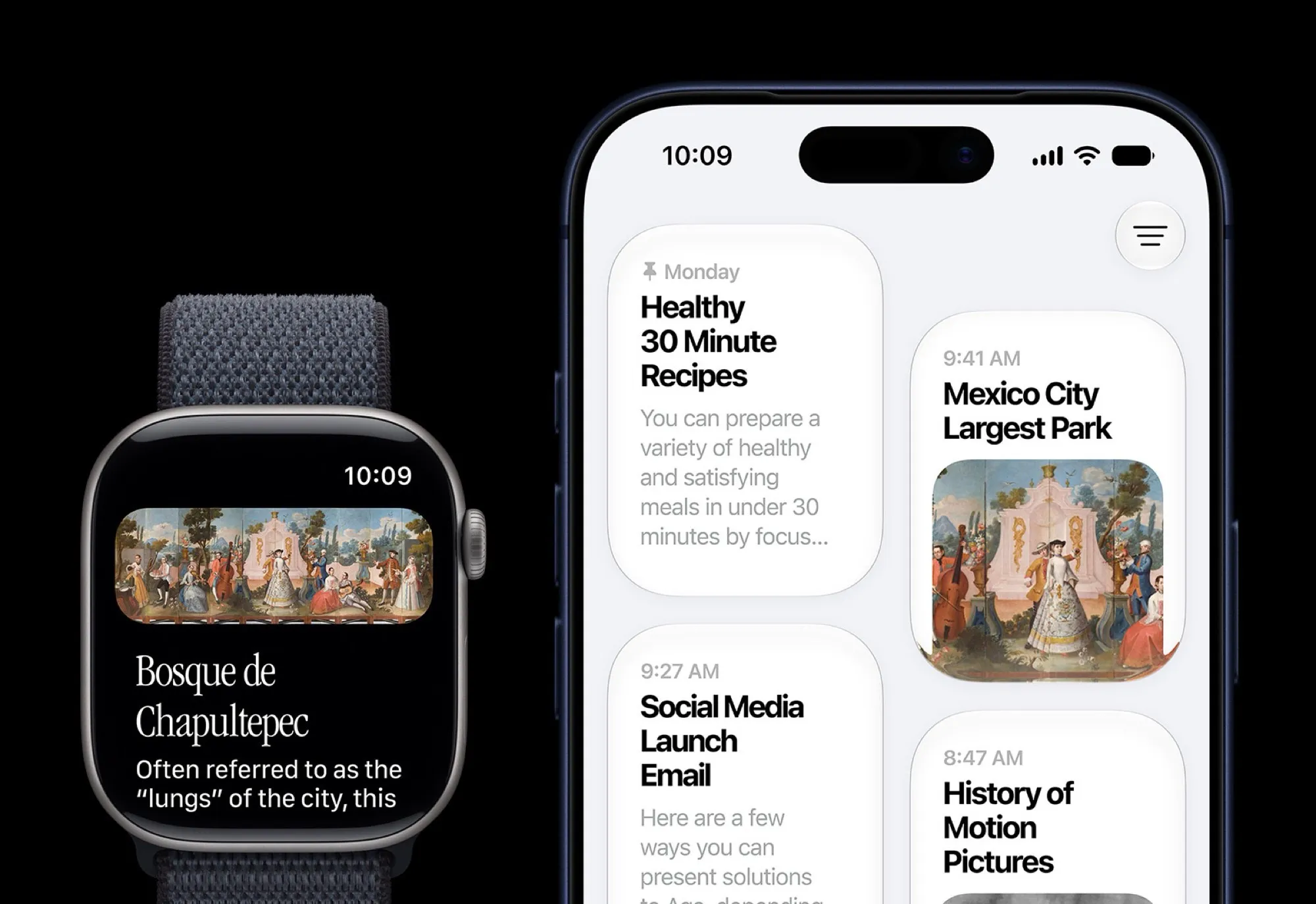 Tampilan antarmuka Siri AI pada Apple Watch yang menjalankan watchOS 27 public beta
