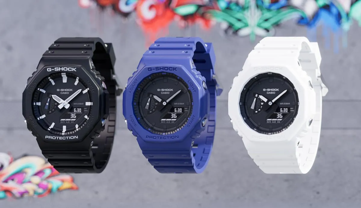 Item virtual Casio G-Shock GA-2100 di Roblox catalog