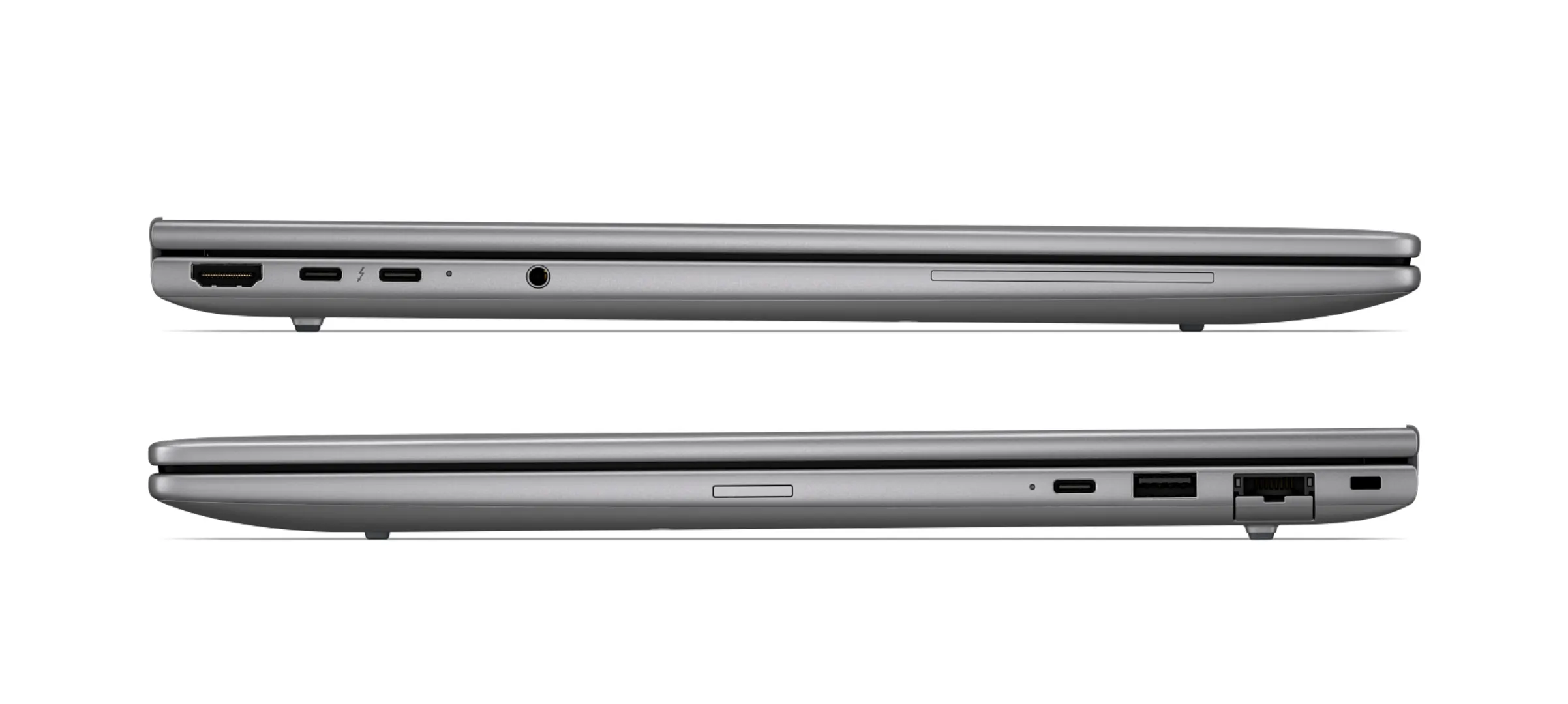 Tampak samping laptop HP ZBook 8 G2a 16 dengan dimensi 359 x 250 x 19 mm