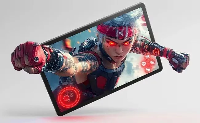 Lenovo Idea Tab mencoba menjalankan game berat dengan hasil frame rate rendah