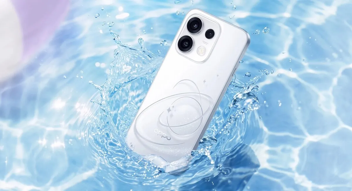 Sertifikasi ketahanan air dan debu IP69K OPPO Reno16 F 5G