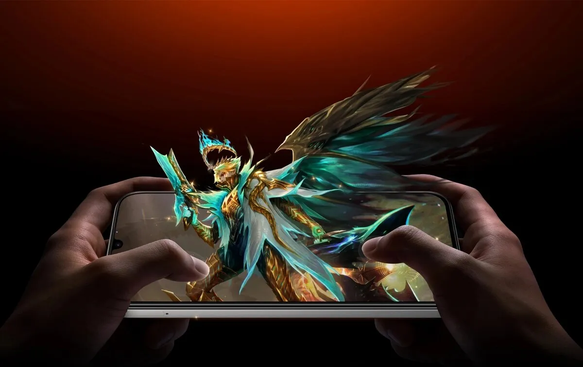 realme P4x saat menjalankan game