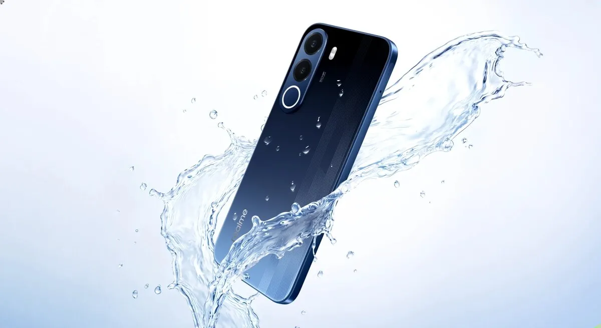 realme P4x dengan sertifikasi ketahanan IP64