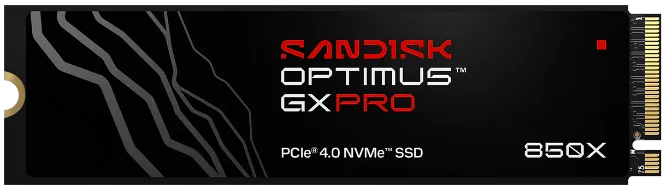 SSD Sandisk Optimus GX PRO 850X dengan kapasitas besar hingga 8TB untuk gaming dan aplikasi kreatif